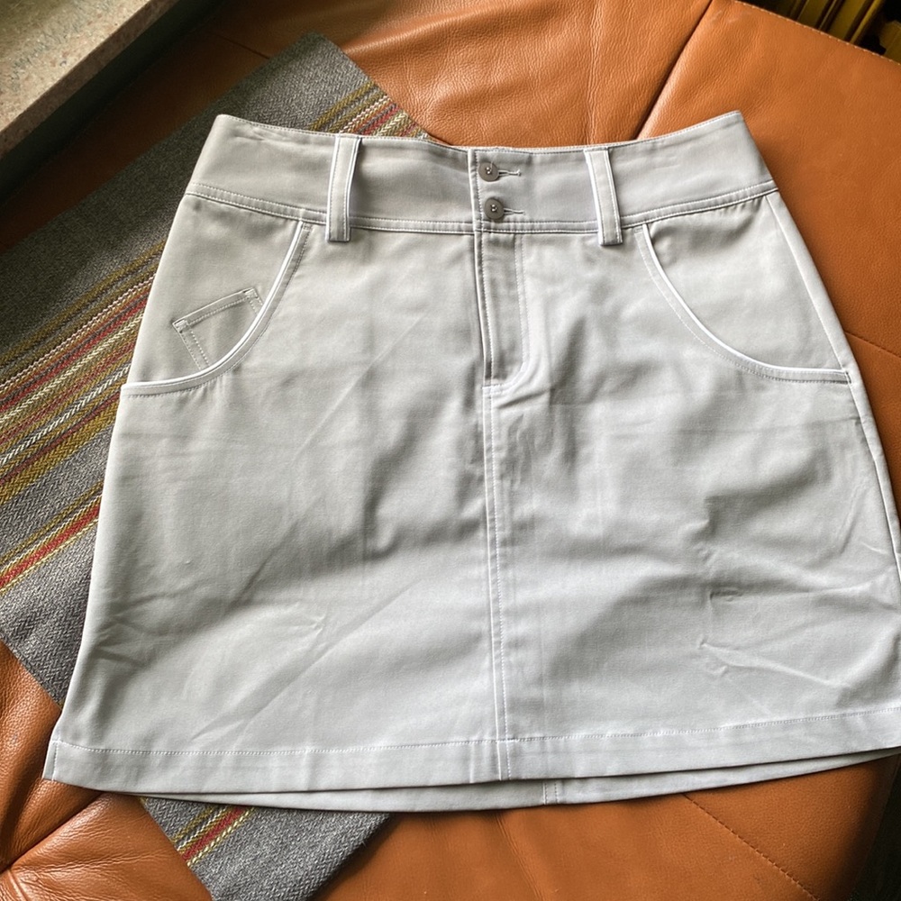 adidas Gray A-Line Skirt